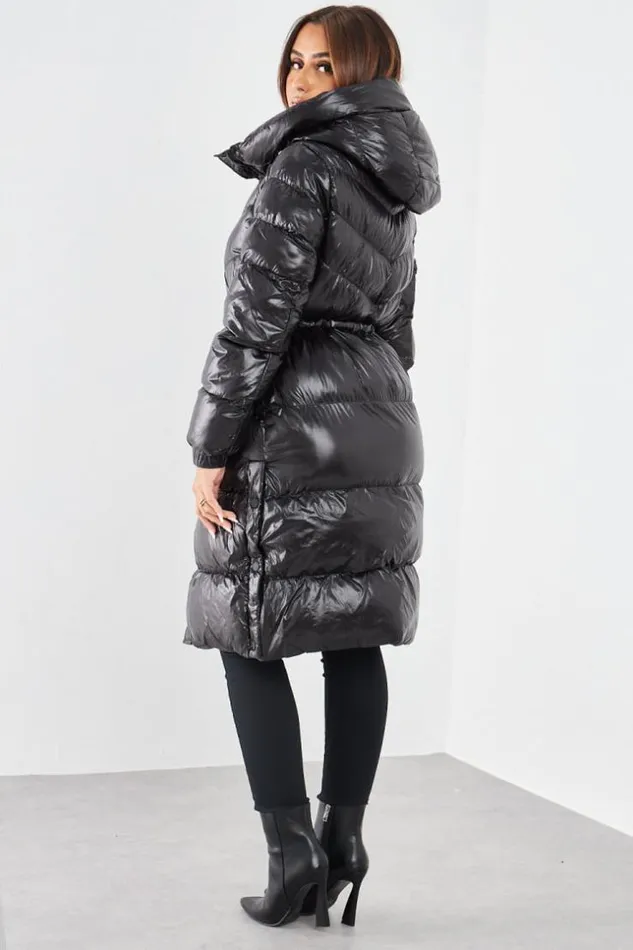 Women Doudoune Noire Matelasse En Vinyle Black Brentiny Paris Parkas And Down Jackets Women Doudoune Noire Matelasse En Vinyle Black Brentiny Paris Parkas And Down Jackets