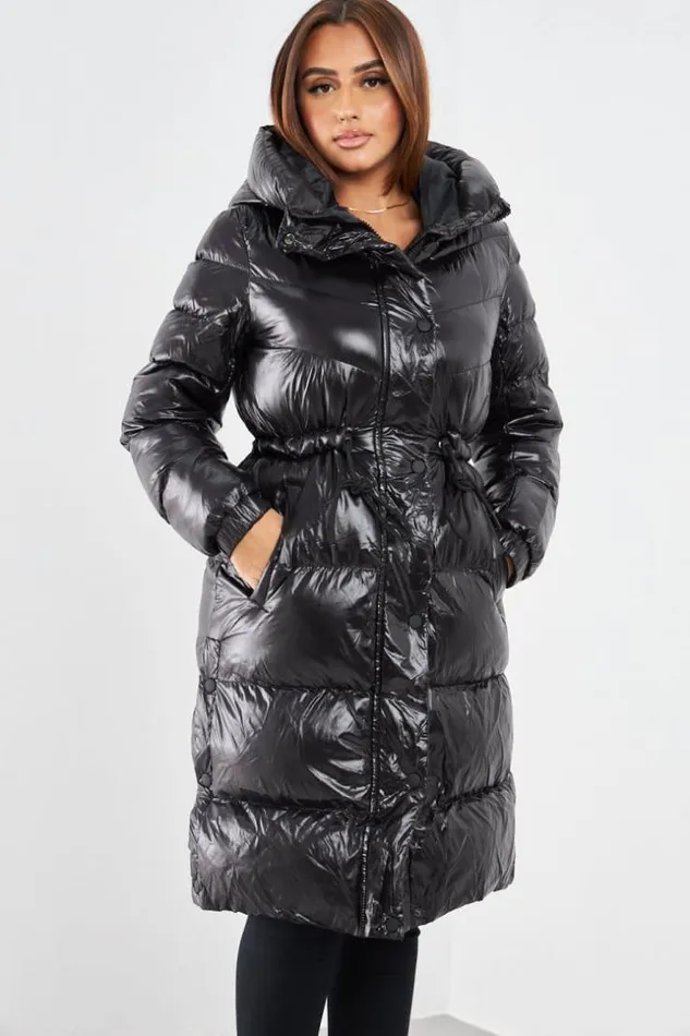 Women Doudoune Noire Matelasse En Vinyle Black Brentiny Paris Parkas And Down Jackets Women Doudoune Noire Matelasse En Vinyle Black Brentiny Paris Parkas And Down Jackets