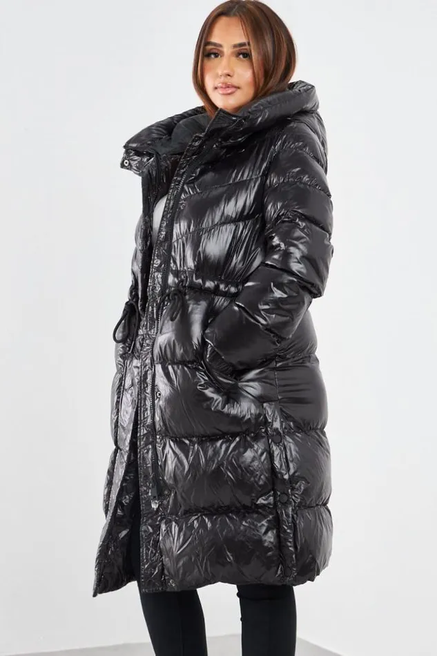 Women Doudoune Noire Matelasse En Vinyle Black Brentiny Paris Parkas And Down Jackets Women Doudoune Noire Matelasse En Vinyle Black Brentiny Paris Parkas And Down Jackets
