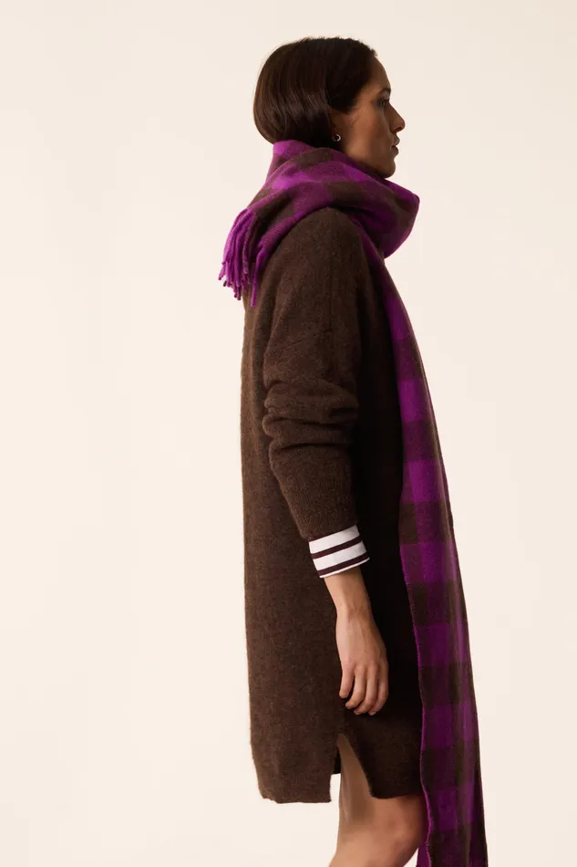 Women Dress Bemilie Ours Robe Alpaga Superfine Marron Des Petits Hauts Dresses and Skirts