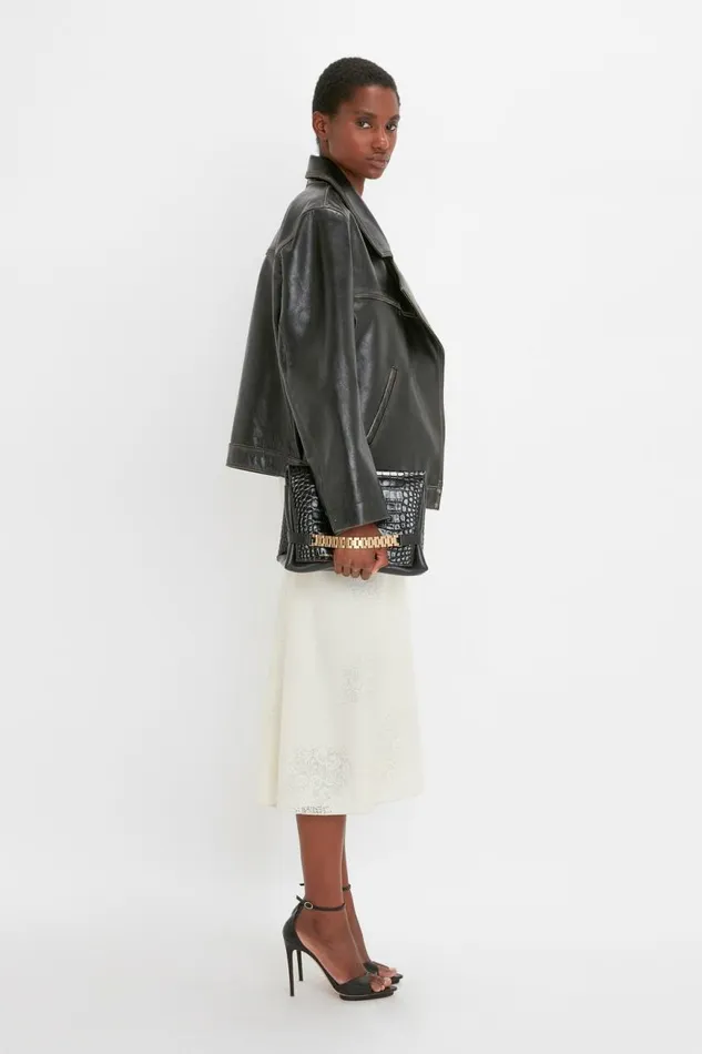 Women Dresses Victoria Beckham Gathered Waist Midi Dress In Cream