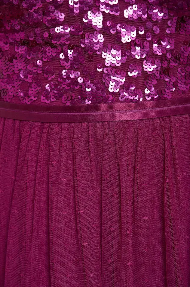 Women Embellished Dresses Needle and Thread Tempest Bodice Cami Ballerina Dress Purple Women Embellished Dresses Needle and Thread Tempest Bodice Cami Ballerina Dress Purple