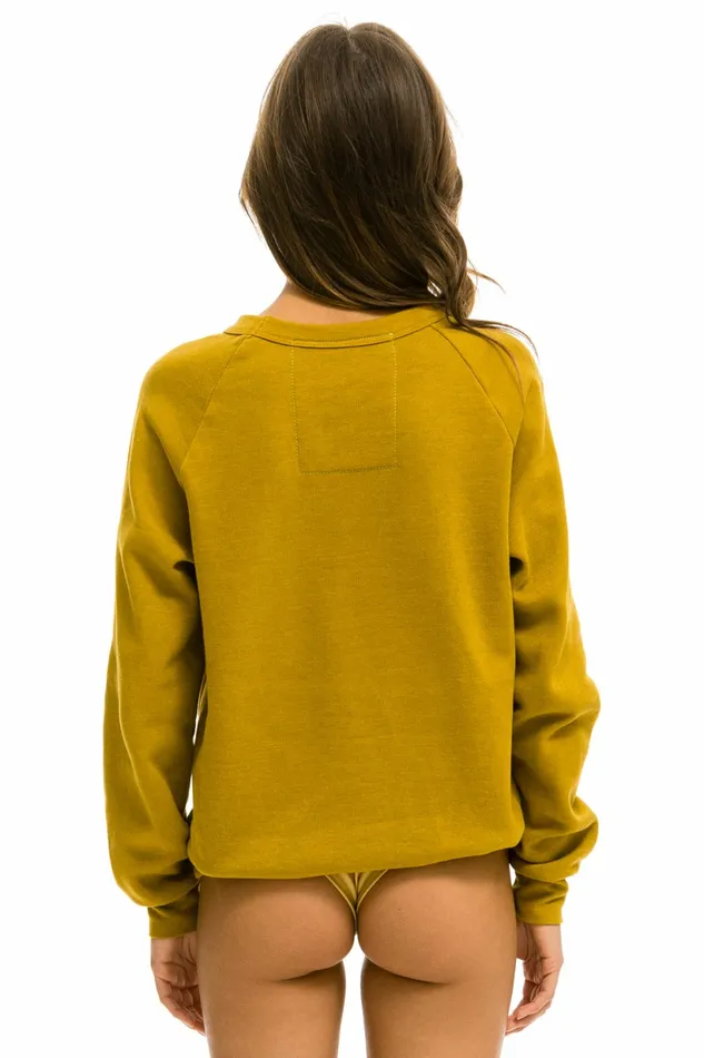 Women ENJOY THE RIDE SWEATSHIRT 8211 HONEY Aviator Nation UnisexCrewSweatshirt Women ENJOY THE RIDE SWEATSHIRT 8211 HONEY Aviator Nation UnisexCrewSweatshirt