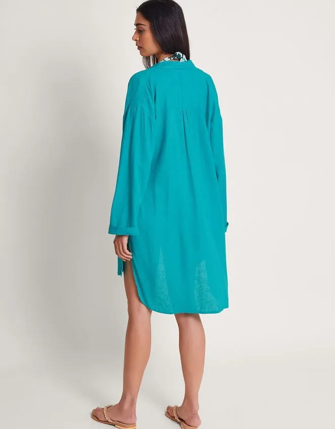 Women Esme Beach Shirt Blue Monsoon Tops and Blouses
