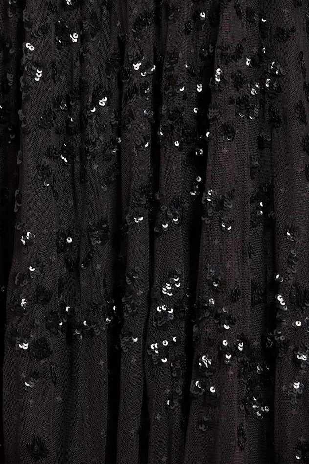 Women Exclusives Needle and Thread Margot Ankle Gown Black