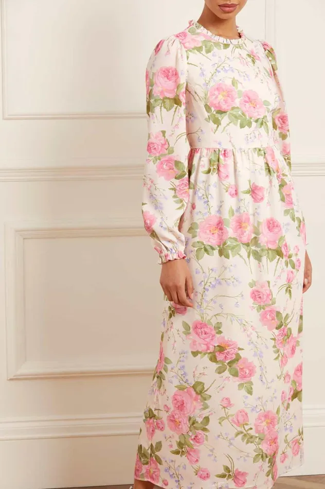 Women Exclusives Needle and Thread Rose Bluebell Ankle Dress Multi