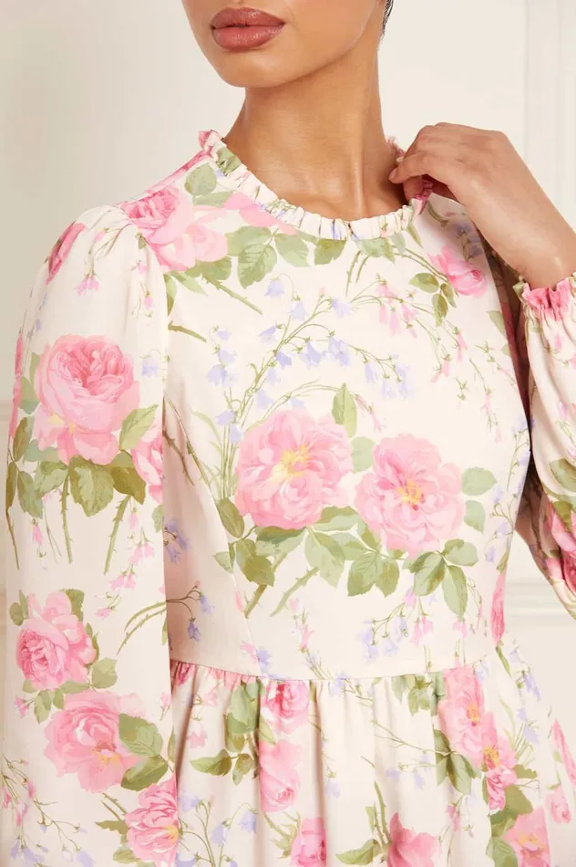 Women Exclusives Needle and Thread Rose Bluebell Ankle Dress Multi