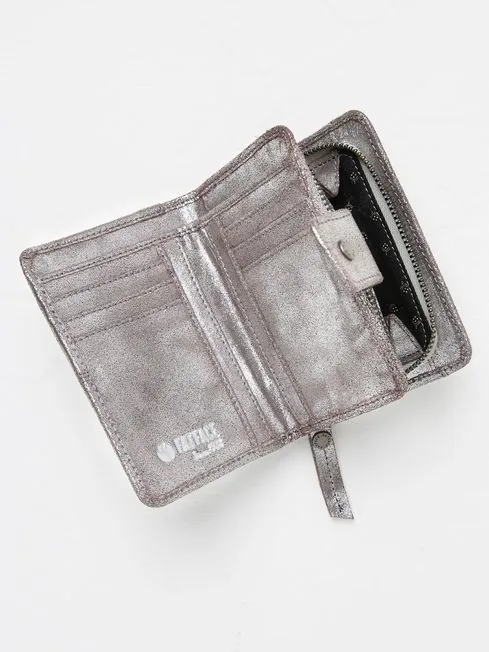 Women Fatface Bags and Wallets Etta Silver Zip Purse
