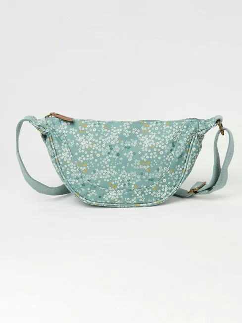 Women Fatface Bags and Wallets Jovie Green Printed Sling Bag