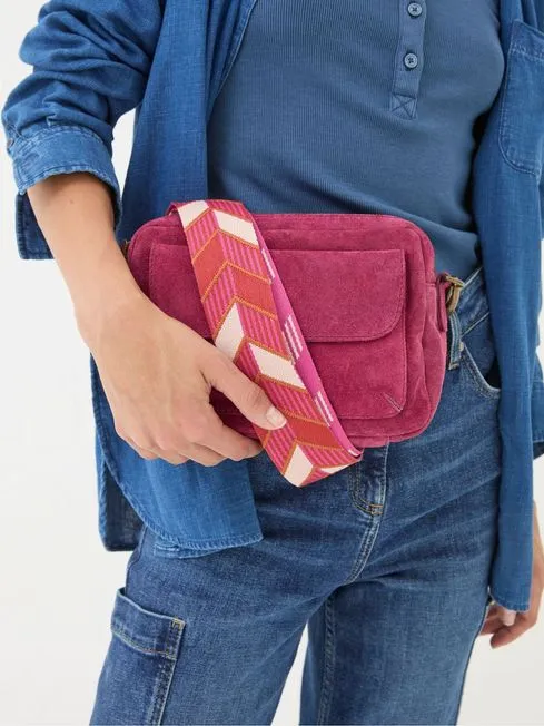 Women Fatface Bags and Wallets The Oslo Pink Camera Bag