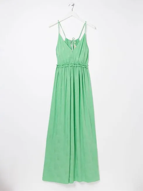 Women Fatface Dresses Green Maxi Dress Women Fatface Dresses Green Maxi Dress