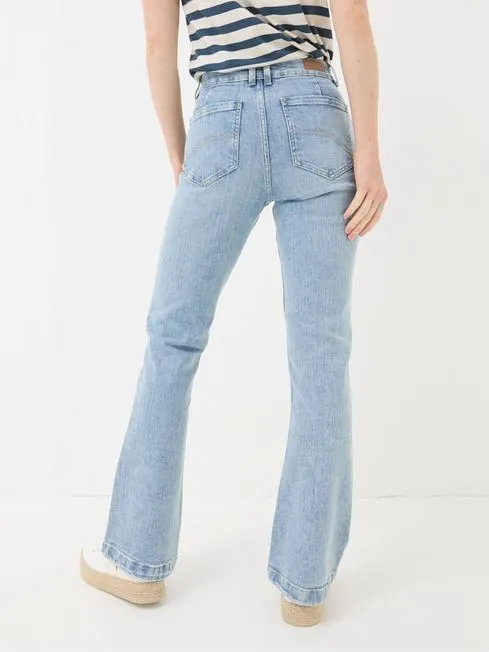Women Fatface Jeans Blue Fly Flare Jeans Women Fatface Jeans Blue Fly Flare Jeans
