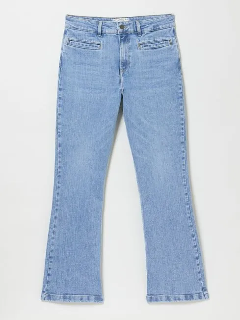 Women Fatface Jeans Blue Fly Flare Jeans Women Fatface Jeans Blue Fly Flare Jeans