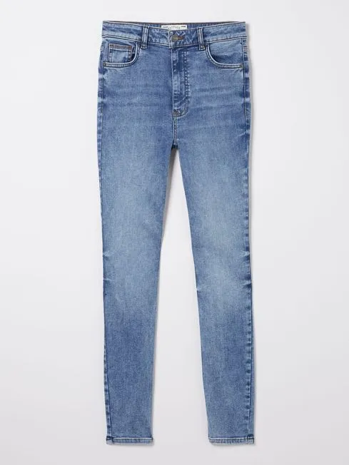 Women Fatface Jeans Harlow Blue Highwaist Skinny Jeans Women Fatface Jeans Harlow Blue Highwaist Skinny Jeans