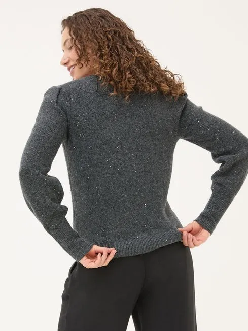 Women Fatface Knitwear Charcoal Grey Jasmine Jumper Women Fatface Knitwear Charcoal Grey Jasmine Jumper