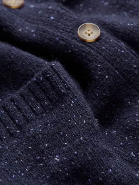 Women Fatface Knitwear Navy Lyanna Cardigan Women Fatface Knitwear Navy Lyanna Cardigan