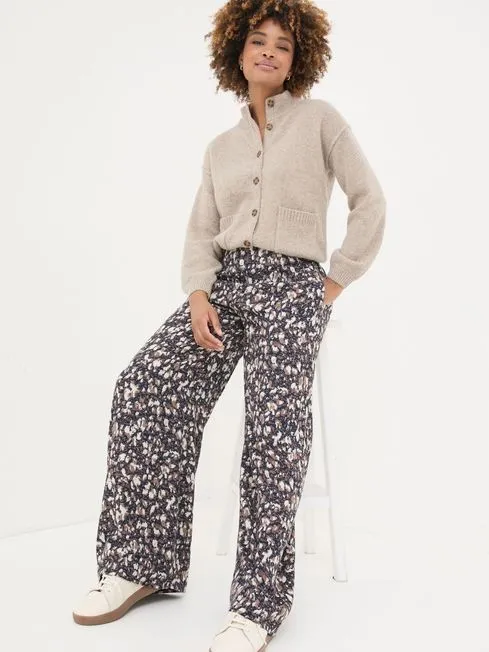 Women Fatface Pants and Leggings Ines Navy Mark Make Trousers Women Fatface Pants and Leggings Ines Navy Mark Make Trousers
