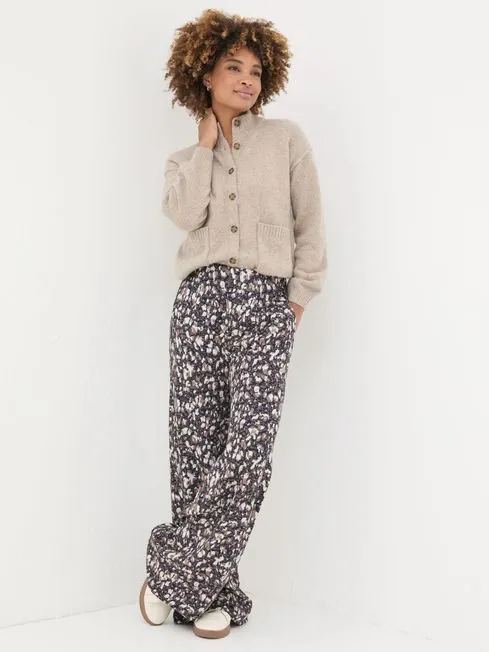 Women Fatface Pants and Leggings Ines Navy Mark Make Trousers Women Fatface Pants and Leggings Ines Navy Mark Make Trousers