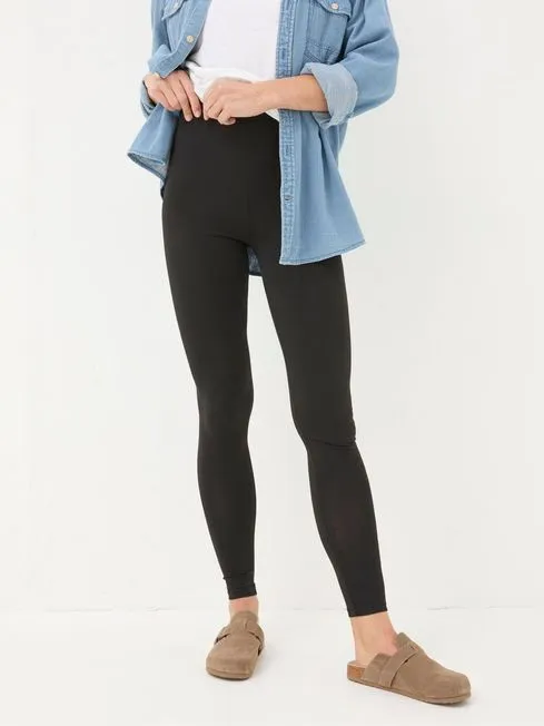 Women Fatface Pants and Leggings Meribel Black Leggings