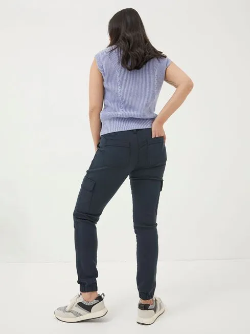 Women Fatface Pants and Leggings Navy Cargo Trousers Women Fatface Pants and Leggings Navy Cargo Trousers
