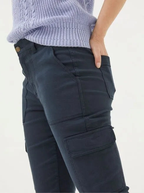 Women Fatface Pants and Leggings Navy Cargo Trousers Women Fatface Pants and Leggings Navy Cargo Trousers