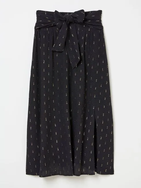 Women Fatface Skirts Black Sascha Detail Skirt Women Fatface Skirts Black Sascha Detail Skirt