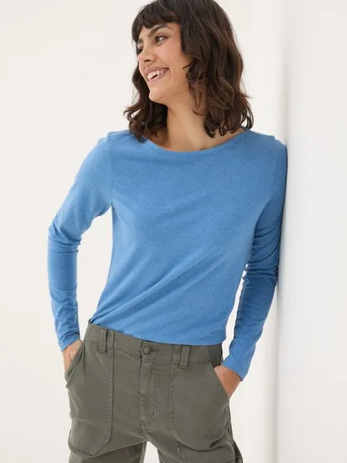 Women Fatface Tops and TShirts Bree Blue Cobalt TShirt