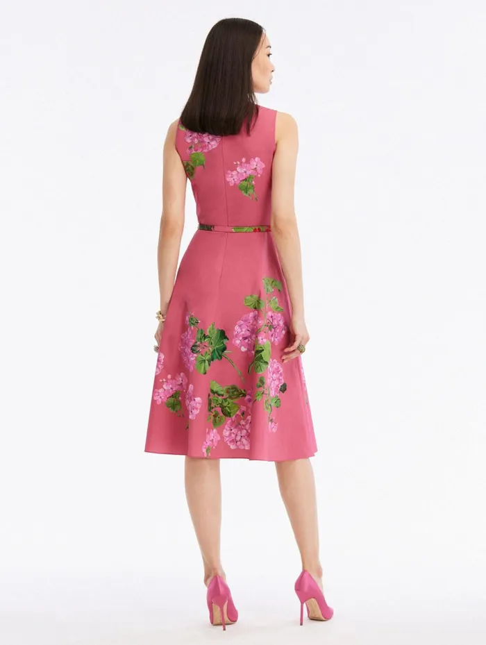 Women For The Bride Oscar De La Renta Degrad Geranium Cotton Poplin Dress Pinkgeranium Women For The Bride Oscar De La Renta Degrad Geranium Cotton Poplin Dress Pinkgeranium