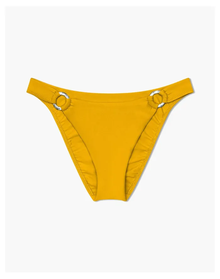 Women GALAMAAR Ring Brief Bikini Bottom Pale Chamois Madewell Swim Women GALAMAAR Ring Brief Bikini Bottom Pale Chamois Madewell Swim