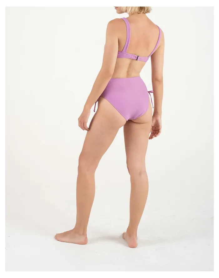 Women GALAMAAR Rouched Bottom Pink Madewell Swim Women GALAMAAR Rouched Bottom Pink Madewell Swim