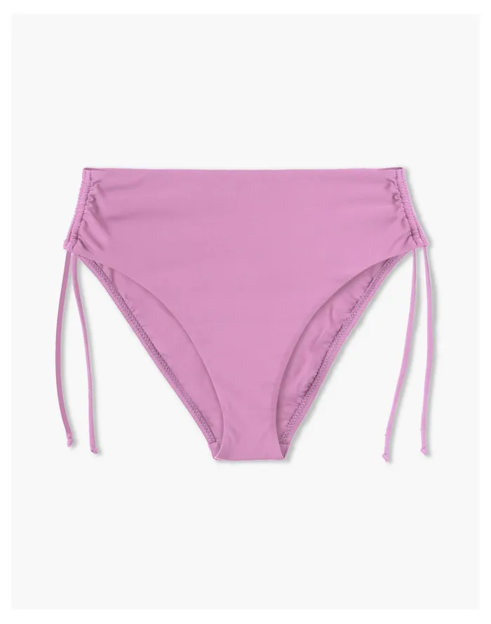 Women GALAMAAR Rouched Bottom Pink Madewell Swim Women GALAMAAR Rouched Bottom Pink Madewell Swim