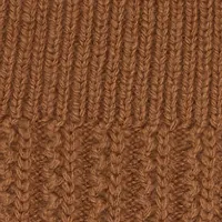 Women Gifts Victoria Beckham Logo Patch Scarf In Camel