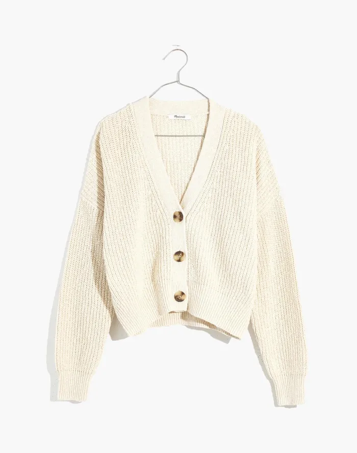 Women Greywood Crop Cardigan Sweater Antique Cream Madewell Sweaters Women Greywood Crop Cardigan Sweater Antique Cream Madewell Sweaters