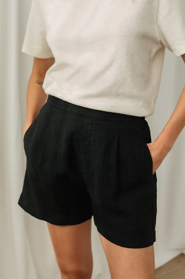 Women Harakka 8211 Black TWOTHIRDS Shorts