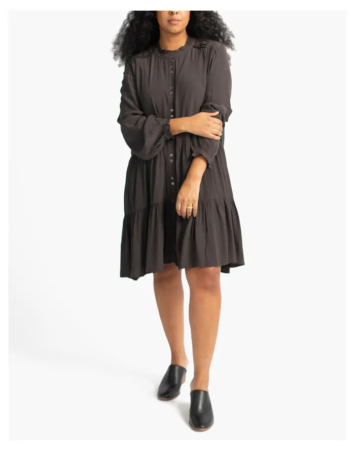 Women HarperSage Flourish Dress Brown Madewell Dresses