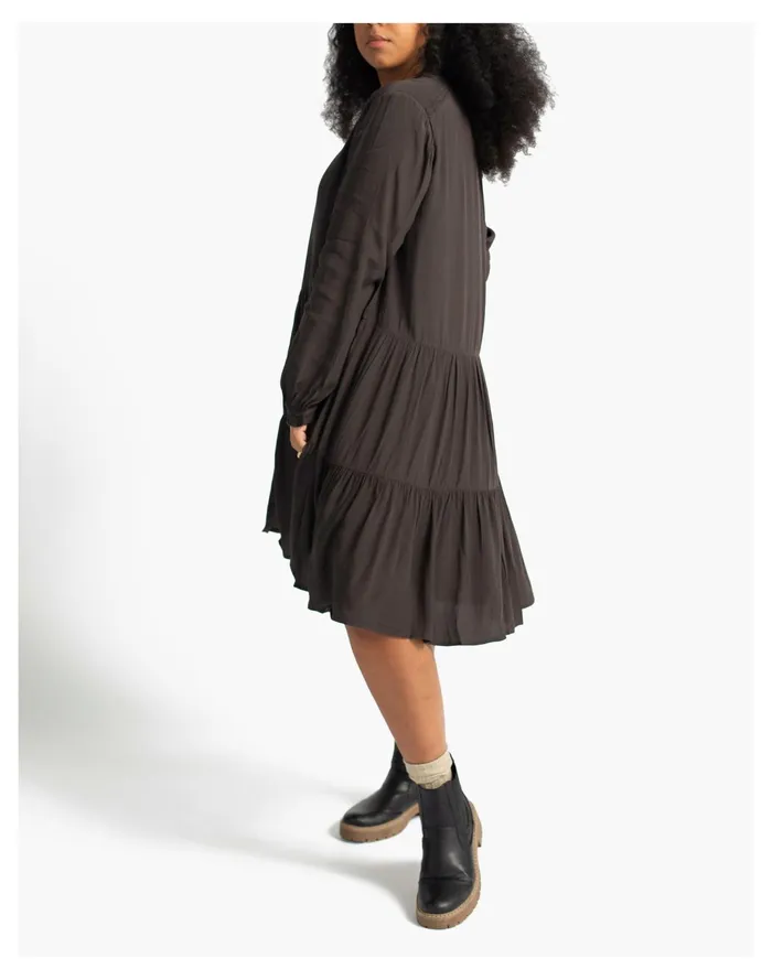 Women HarperSage Flourish Dress Brown Madewell Dresses Women HarperSage Flourish Dress Brown Madewell Dresses