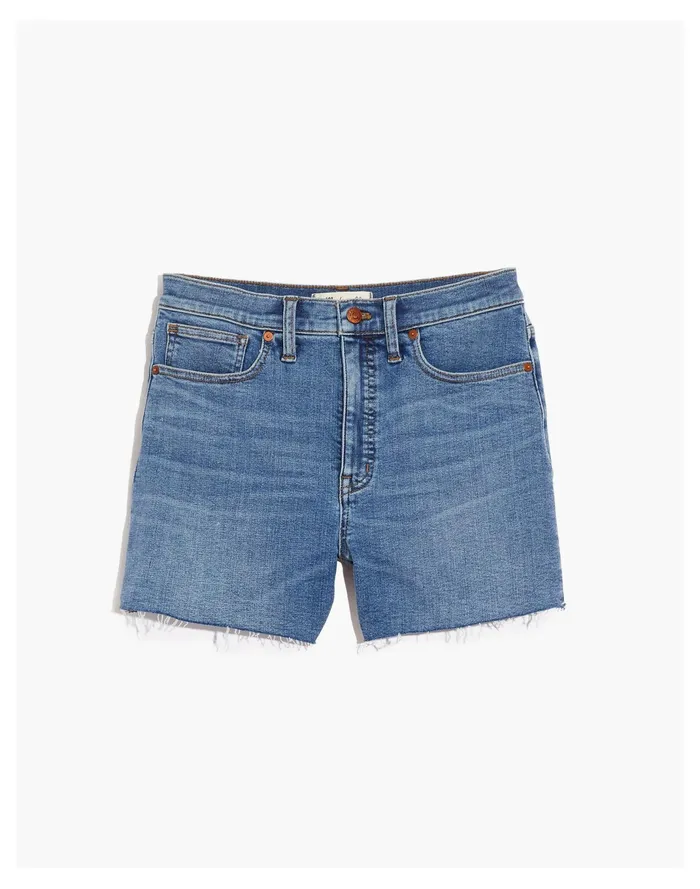 Women High Rise Denim Shorts In Quintell Wash Quintell Wash Madewell Shorts Women High Rise Denim Shorts In Quintell Wash Quintell Wash Madewell Shorts