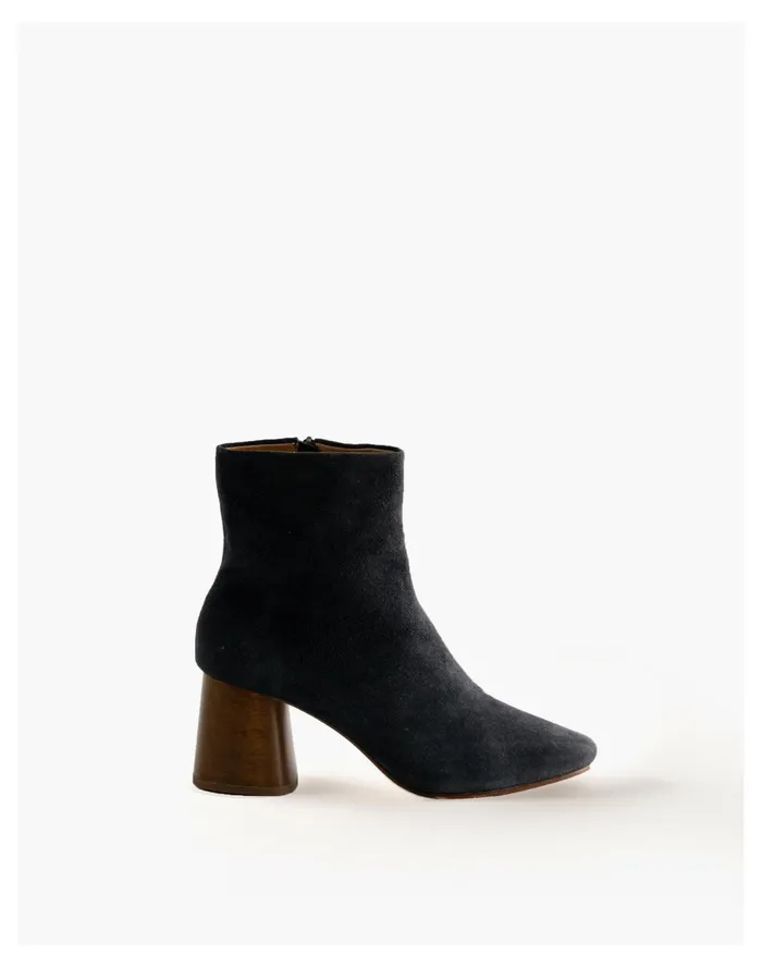 Women HUMA BLANCO Suede Harlow Ankle Boots Slate Madewell Boots Women HUMA BLANCO Suede Harlow Ankle Boots Slate Madewell Boots