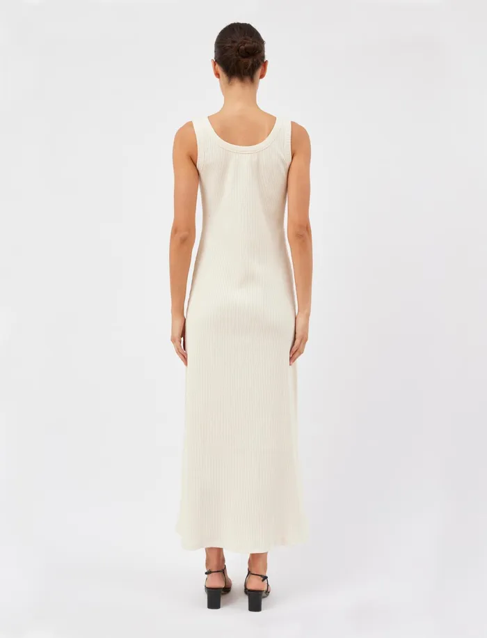 Women Hyde and Stone 8211 Aya Knit Dress In Cream The UNDONE Dresses