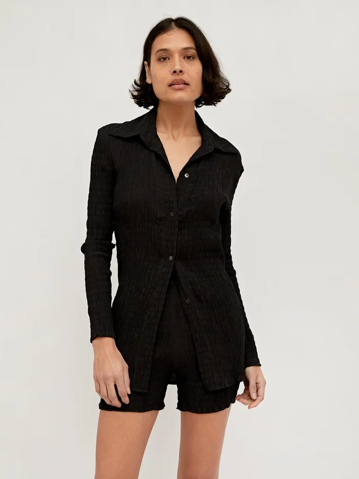 Women Hyde and Stone 8211 Bella Short In Black The UNDONE Shorts