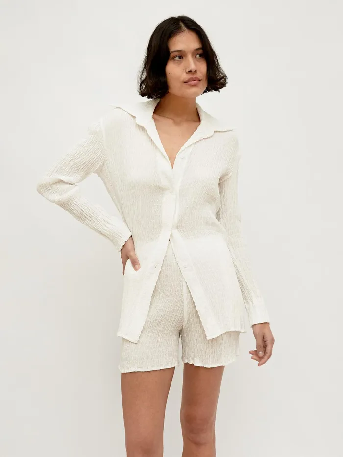 Women Hyde and Stone 8211 Bella Short In White The UNDONE Shorts