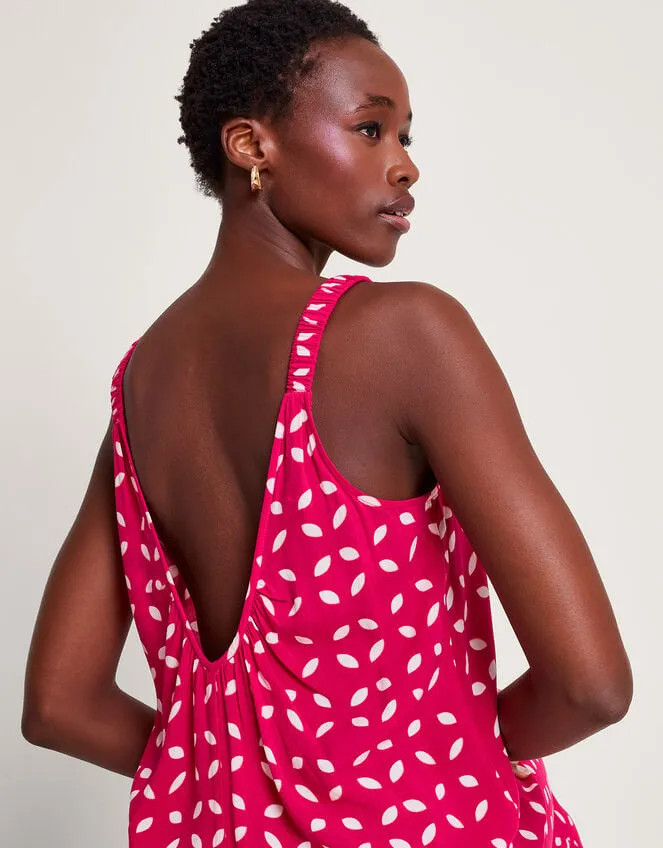 Women Isla Petal Jumpsuit Pink Monsoon Beachwear and Swimwear