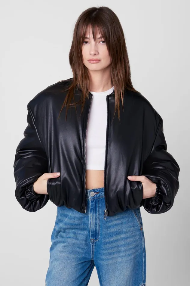 Women Jackets Blank Nyc Bold Blend Bomber