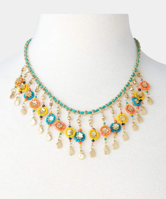 Women Joe Browns Bali Dreams Beaded Necklace Multi
