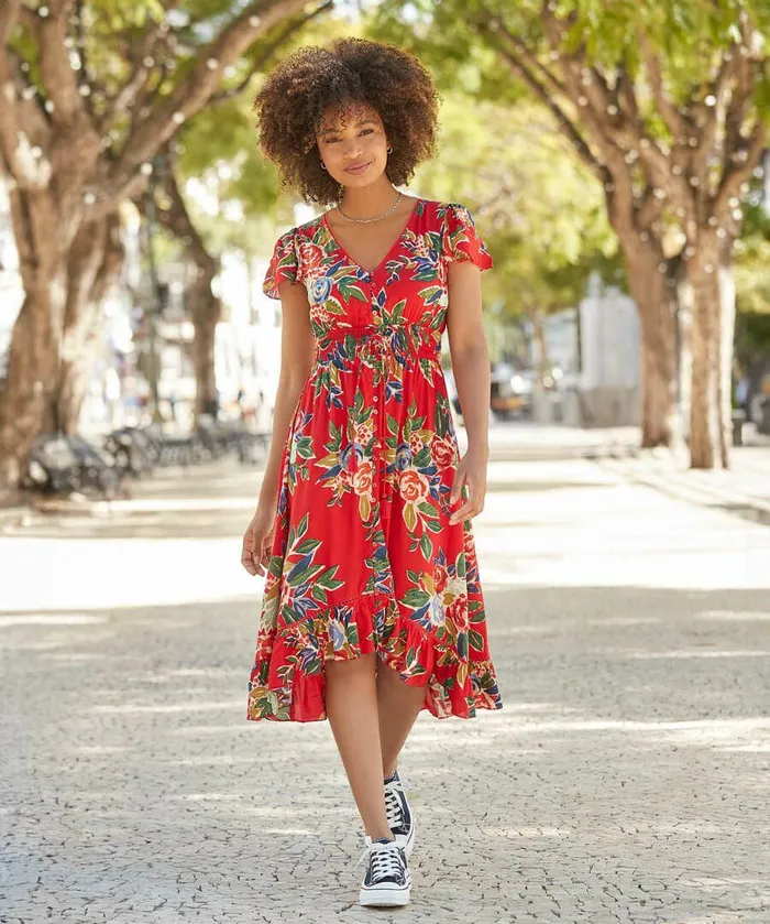 Women Joe Browns Beautiful Belle Dress Red Women Joe Browns Beautiful Belle Dress Red