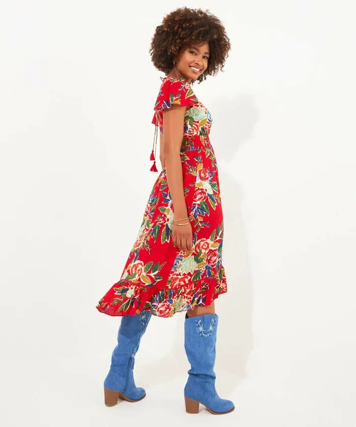 Women Joe Browns Beautiful Belle Dress Red Women Joe Browns Beautiful Belle Dress Red