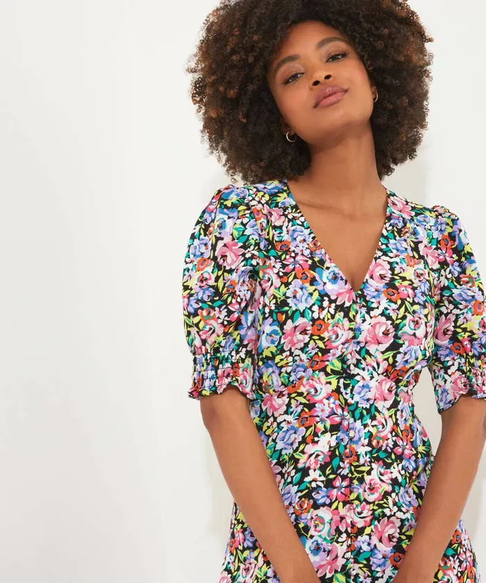 Women Joe Browns Celia Floral Dress Multi Women Joe Browns Celia Floral Dress Multi