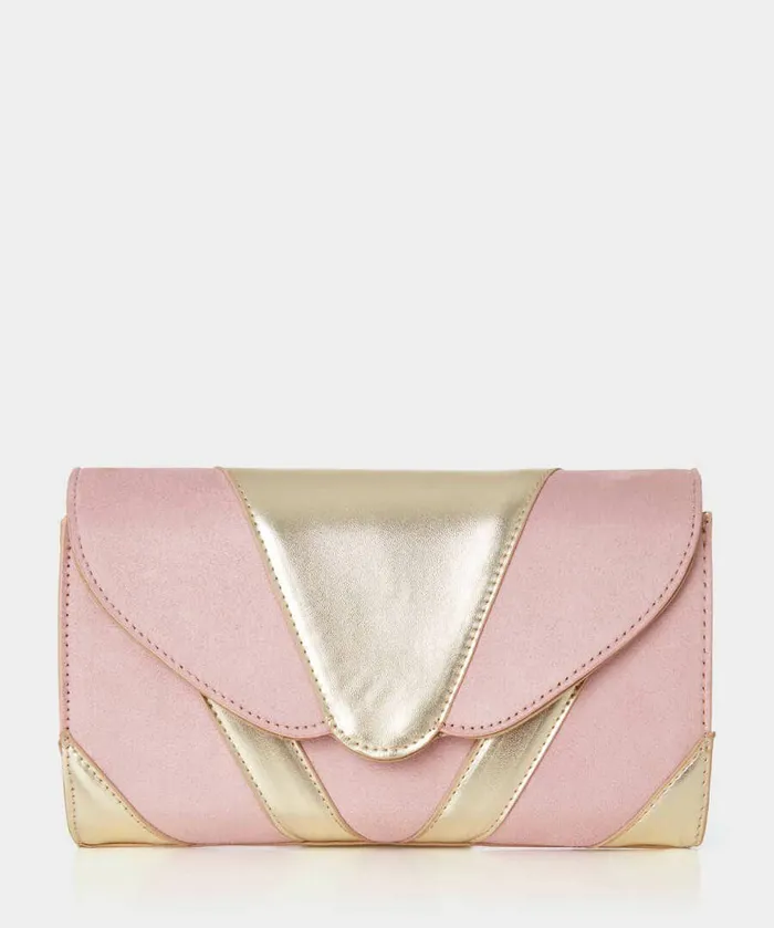 Women Joe Browns Endless Summer Deco Occasion Bag Pinkgold