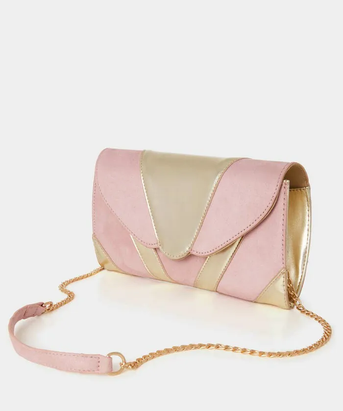 Women Joe Browns Endless Summer Deco Occasion Bag Pinkgold Women Joe Browns Endless Summer Deco Occasion Bag Pinkgold