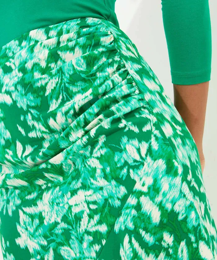 Women Joe Browns Freda Frill Skirt Green Women Joe Browns Freda Frill Skirt Green